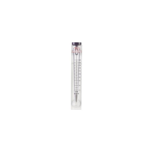 Flowmeter, range .5-5 GPM water.